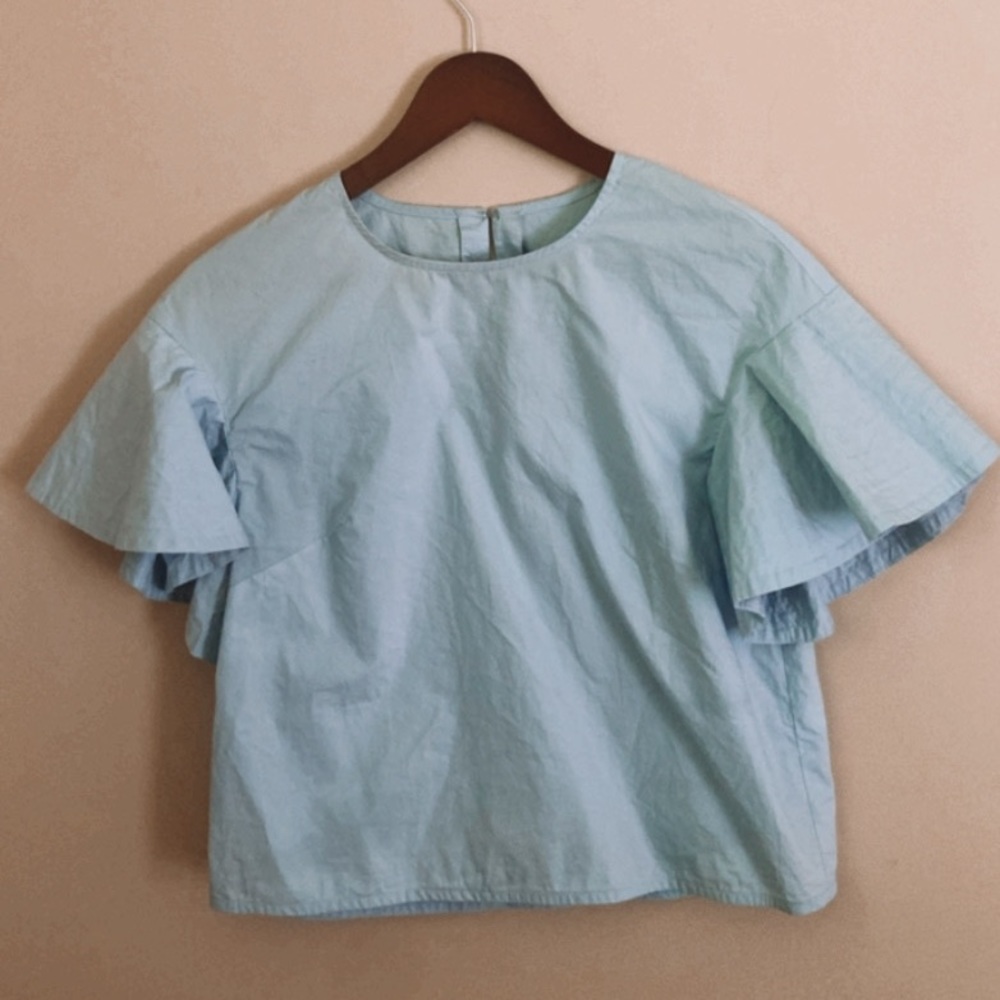 Boho Cropped Blouse